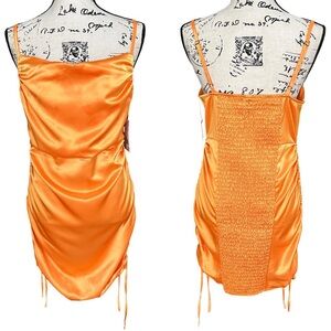 NWT $35 Wild Fable Yellow Mini Dress Size M